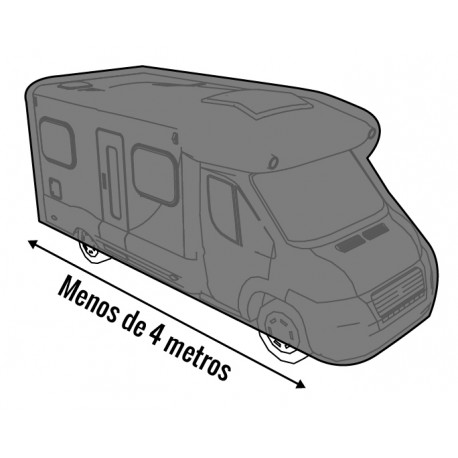 Funda a medida exterior para autocaravana de menos de 4 m