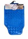 Alfombrillas Auto Universal Tuning Azul Metalizado 4 piezas