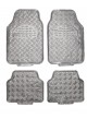 Alfombrillas universales Tuning Efecto Carbono Bicolor 4 piezas Tuning de alfombras
