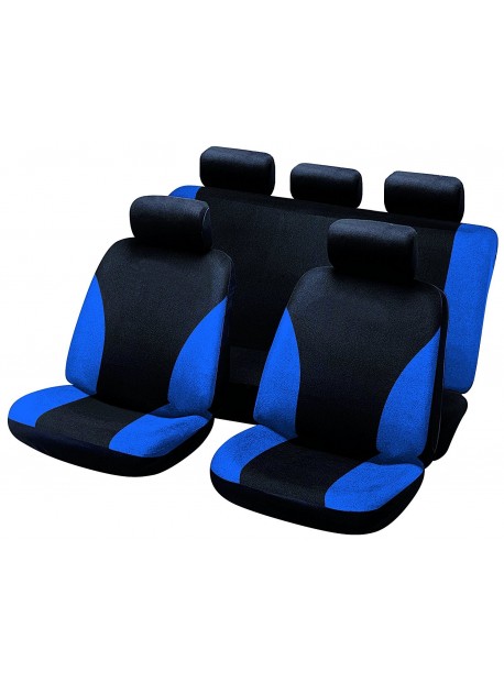 Funda universal para el asiento de seguridad rojo y negro