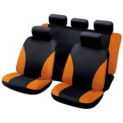 Funda universal para el asiento de seguridad rojo y negro