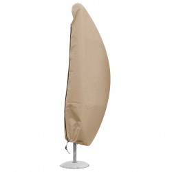 Funda protectora para parasol remoto beige H 185 cm x diam 40 cm